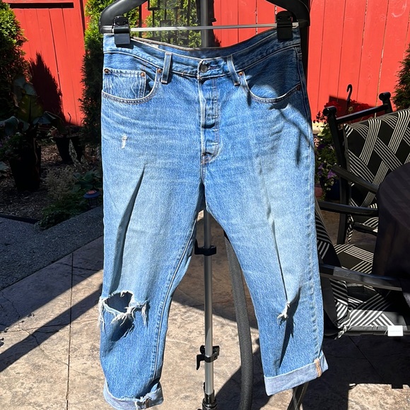 Levi's Pants - Red Tag Levi’s Distressed Boyfriend/Cigarette Jeans